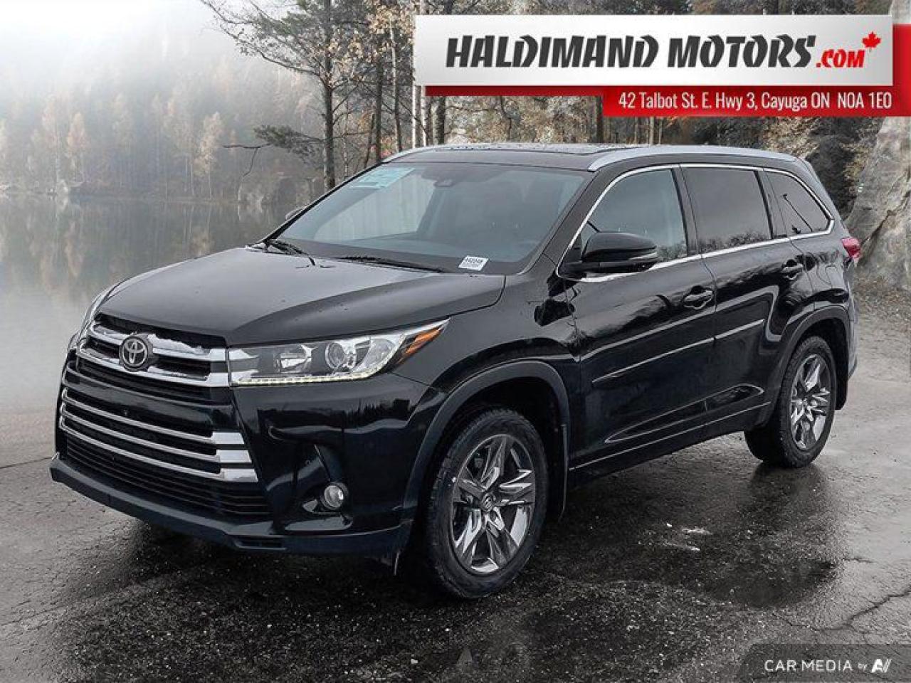 Used 2017 Toyota Highlander LIMITED for sale in Cayuga, ON