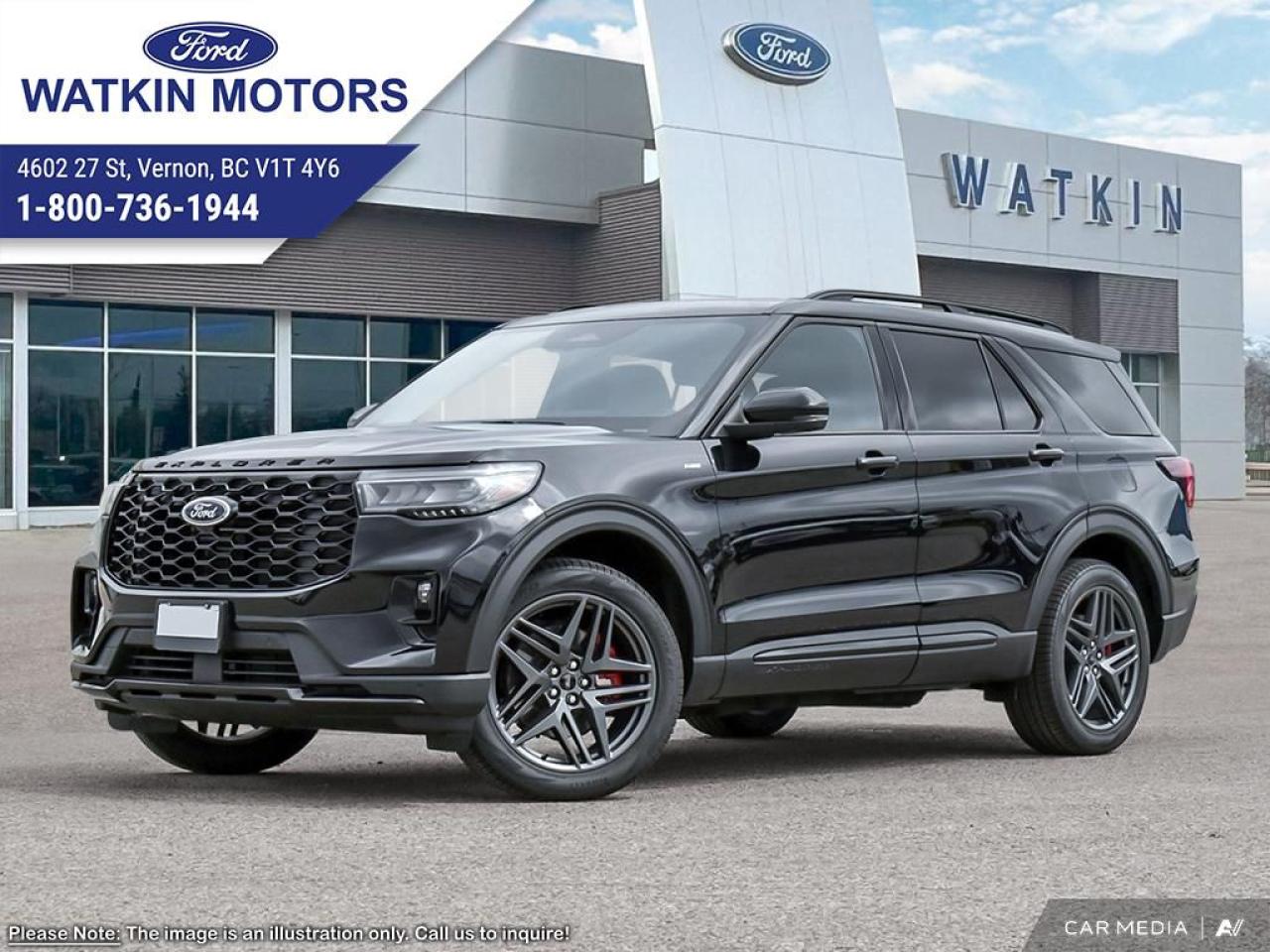 New 2025 Ford Explorer ST-Line for sale in Vernon, BC