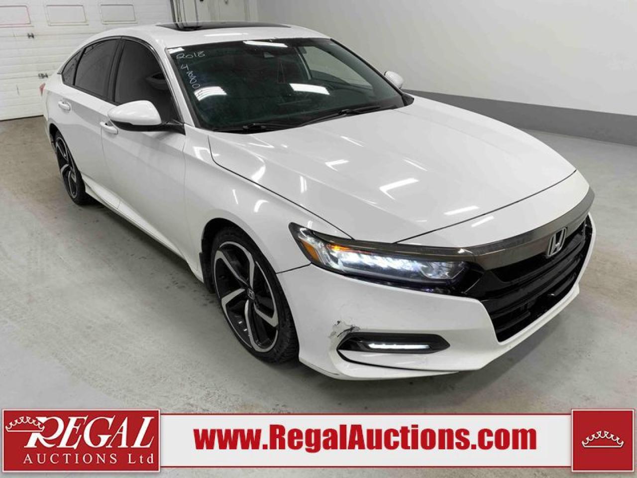 Used 2018 Honda Accord Sport for sale in Calgary, AB