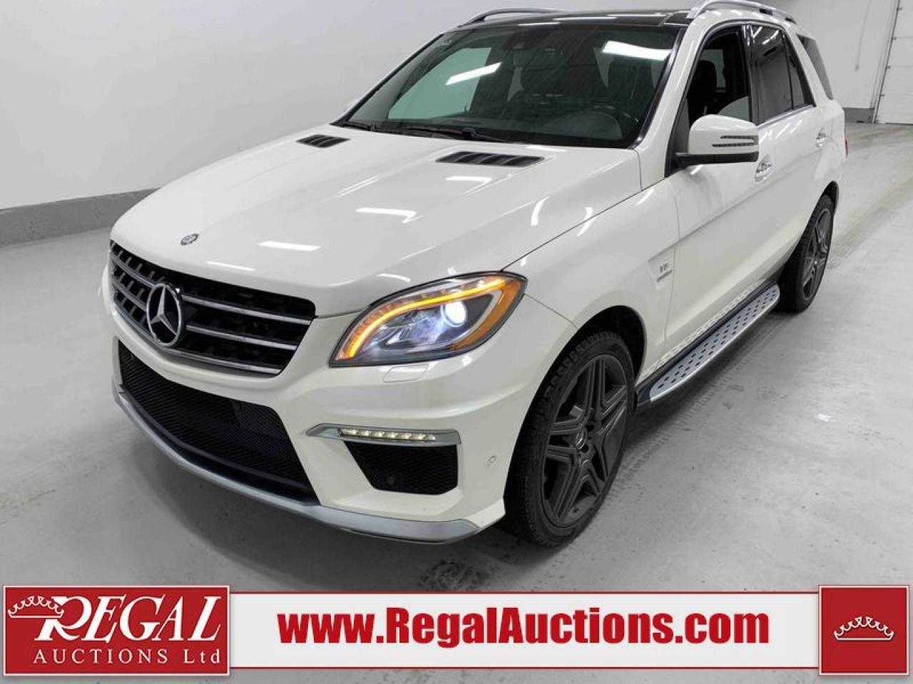 Used 2012 Mercedes-Benz ML-Class ML-63 AMG for sale in Calgary, AB