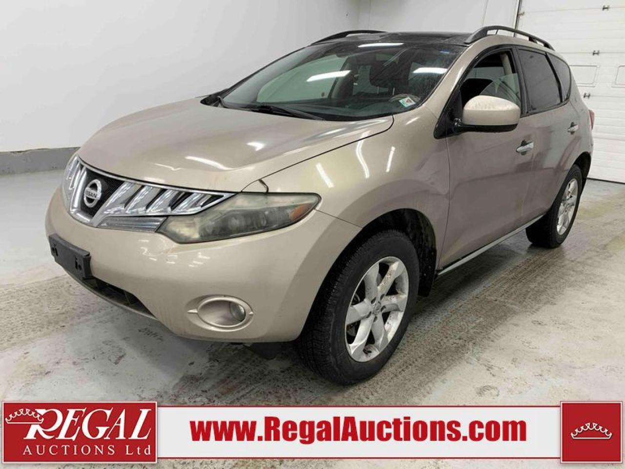 Used 2009 Nissan Murano SL for sale in Calgary, AB