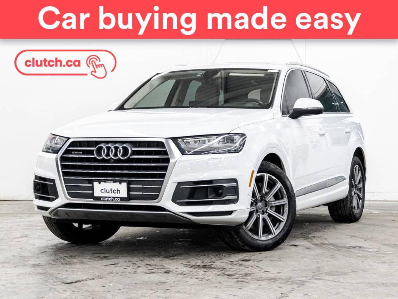 Used 2019 Audi Q7 Technik AWD w/ Apple CarPlay & Android Auto, Heated Steering Wheel, Heated Front Seats for sale in Bedford, NS