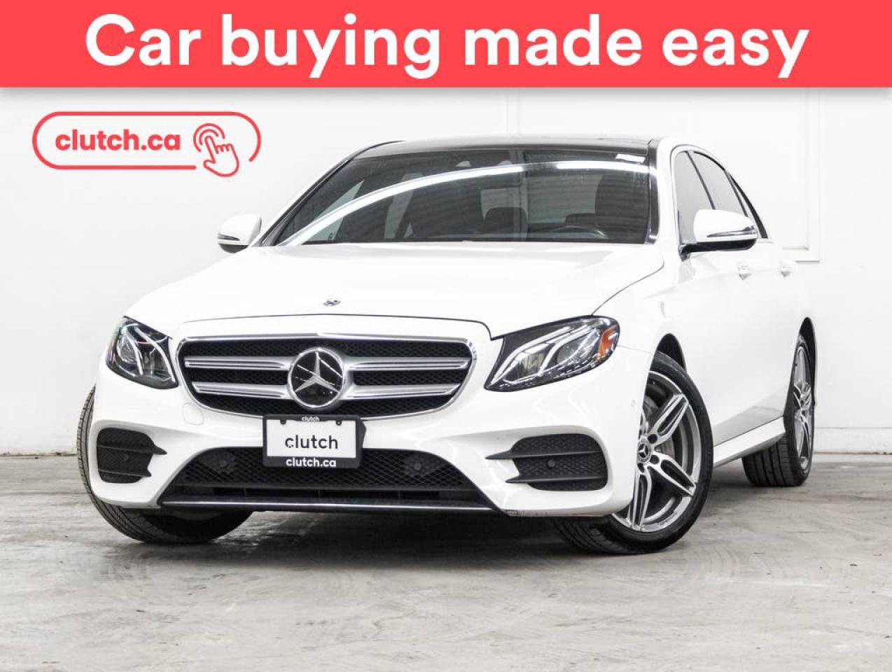 Used 2019 Mercedes-Benz E-Class E 300 Sedan 4MATIC AWD w/ Apple CarPlay & Android Auto, Heated Steering Wheel, Heated Front Seats for sale in Toronto, ON