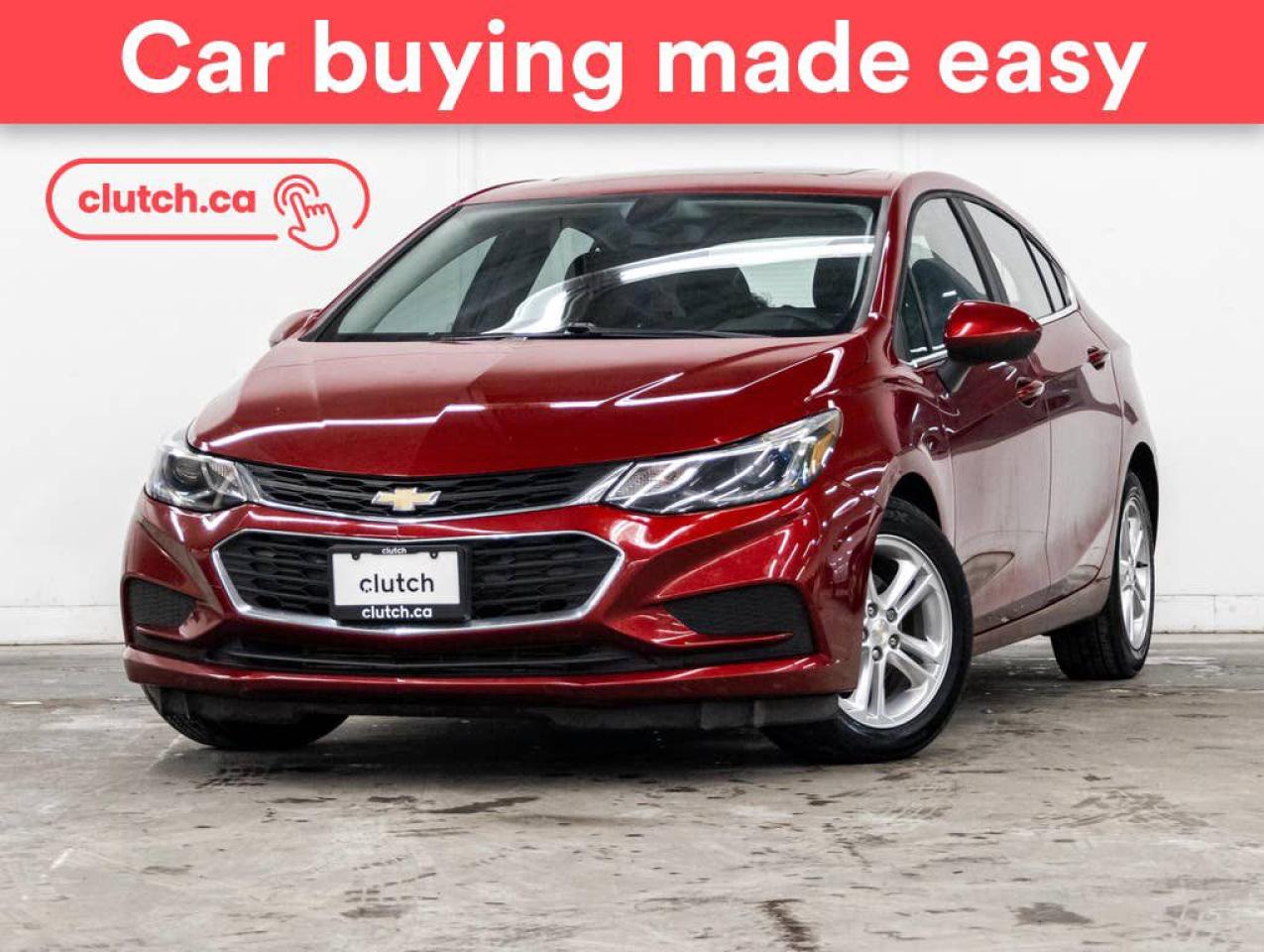 Used 2018 Chevrolet Cruze LT w/ Apple CarPlay & Android Auto, Heated Front Seats, Rearview Camera for sale in Toronto, ON