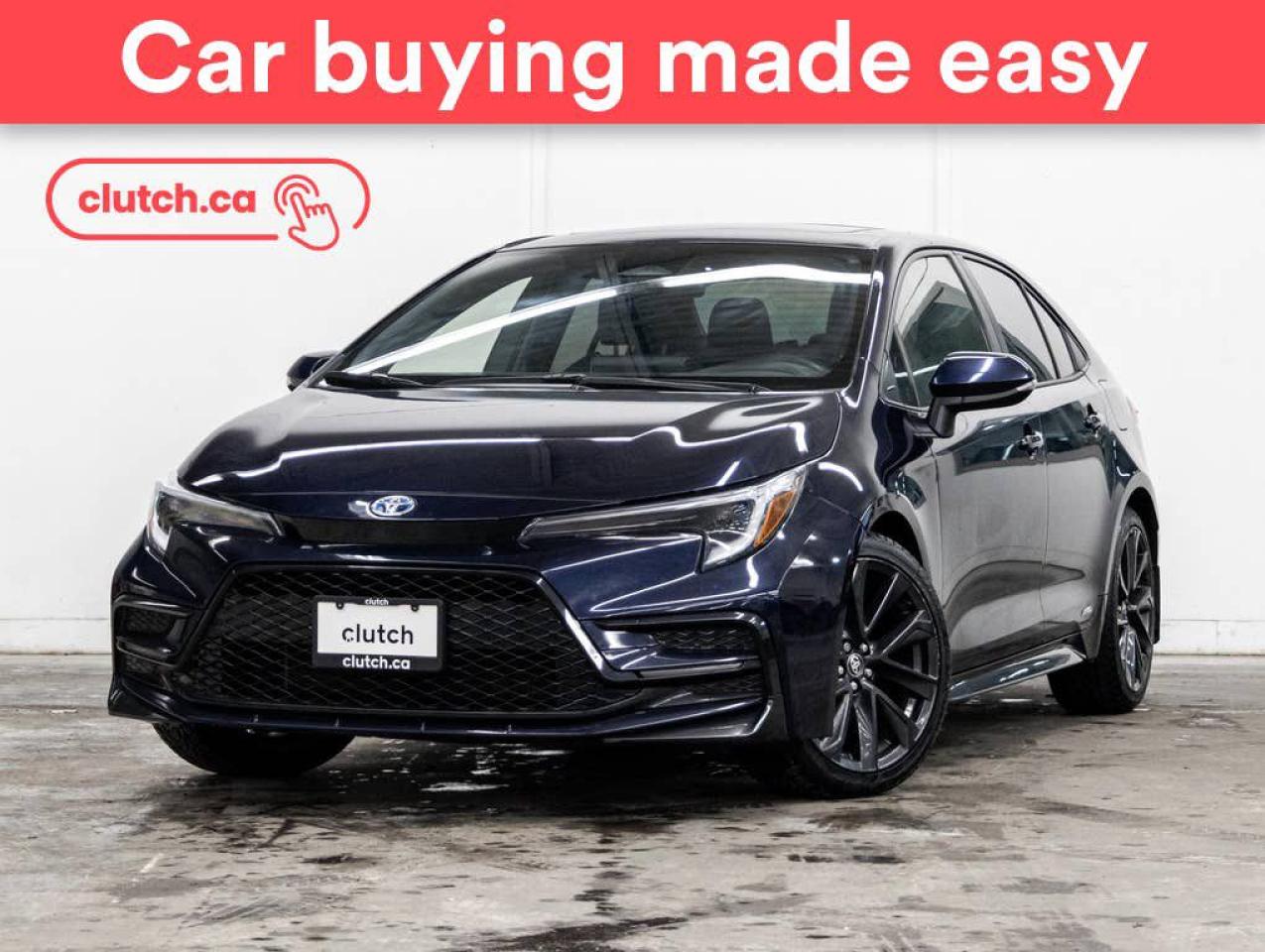 Used 2023 Toyota Corolla SE Hybrid AWD w/ Apple CarPlay & Android Auto, Heated Steering Wheel, Heated Front Seats for sale in Toronto, ON