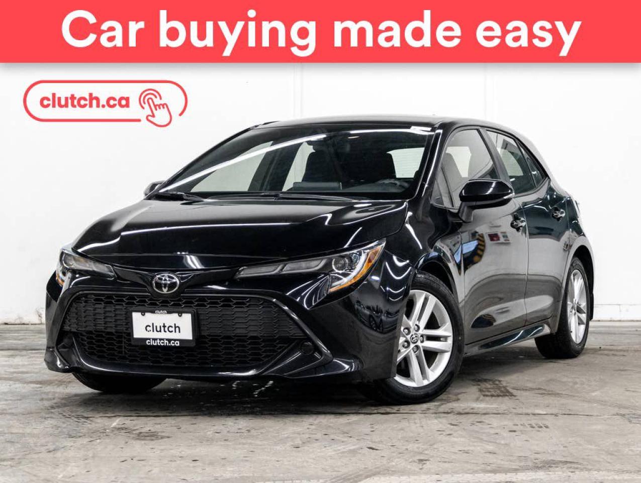 Used 2019 Toyota Corolla S w/ SE Pkg w/ Apple CarPlay, Rearview Cam, A/C for sale in Toronto, ON