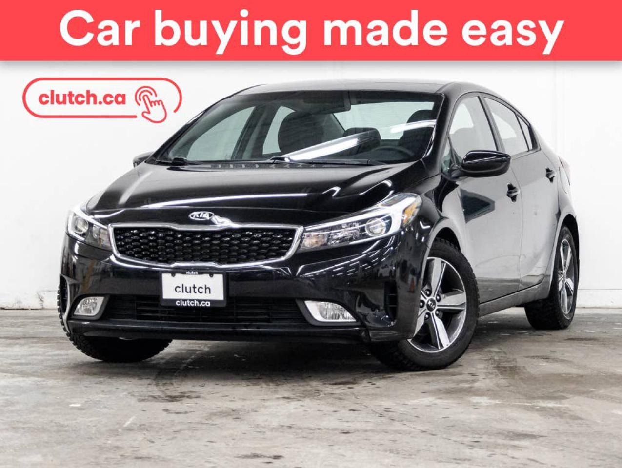 Used 2018 Kia Forte LX w/ Plus Pkg w/ Apple CarPlay & Android Auto, Rearview Cam, A/C for sale in Toronto, ON