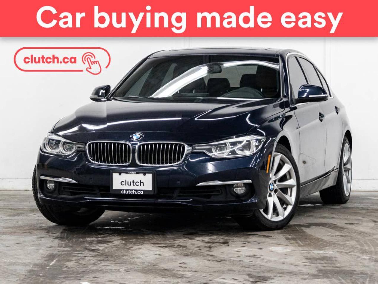 Used 2016 BMW 3 Series 328i xDrive AWD w/ Power Sunroof, Dual Zone A/C, Rearview Cam for sale in Toronto, ON