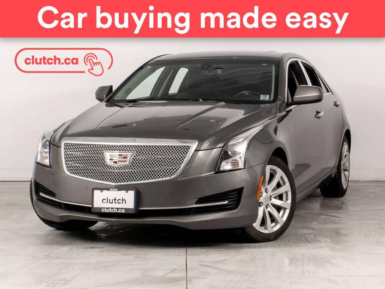 Used 2017 Cadillac ATS Sedan 2.0 Turbo AWD w/ Sunroof, Backup Cam, Premium Audio for sale in Bedford, NS