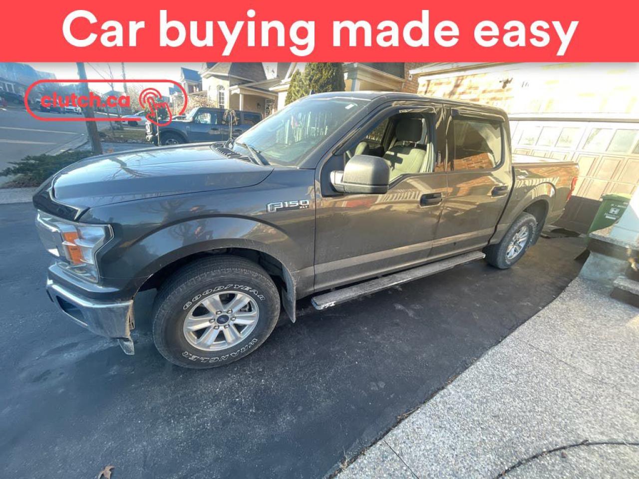 Used 2019 Ford F-150 XLT SuperCrew 4WD w/ Apple CarPlay & Android Auto, A/C, Rearview Cam for sale in Toronto, ON