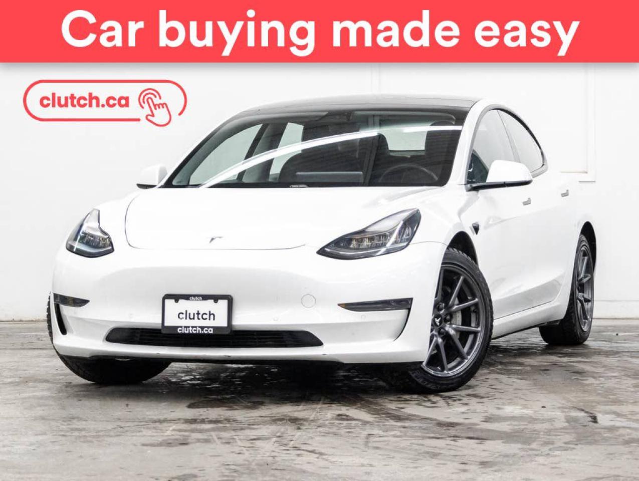 Used 2021 Tesla Model 3 Standard Range Plus w/ Autopilot, Nav, Glass Roof for sale in Toronto, ON