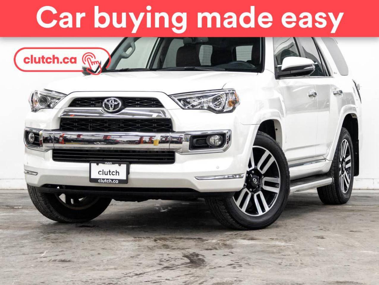 Used 2019 Toyota 4Runner SR5 w/ Limited Pkg w/ Power Moonroof, Rearview Cam, Nav for sale in Toronto, ON