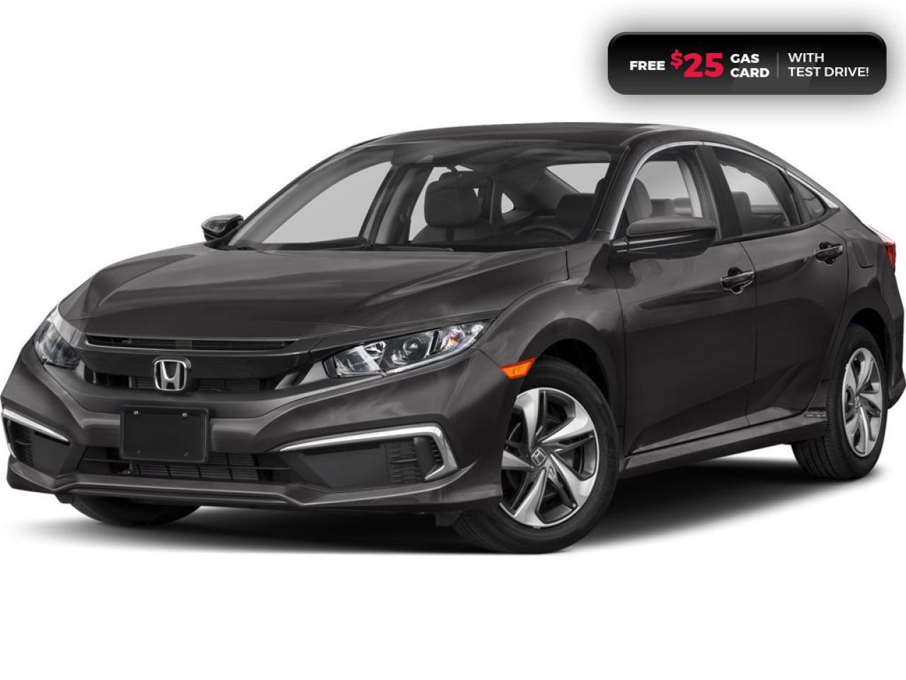 Used 2020 Honda Civic LX HONDA SENSING TECHNOLOGIES | REARVIEW CAMERA | APPLE CARPLAY™/ANDROID AUTO™ for sale in Cambridge, ON