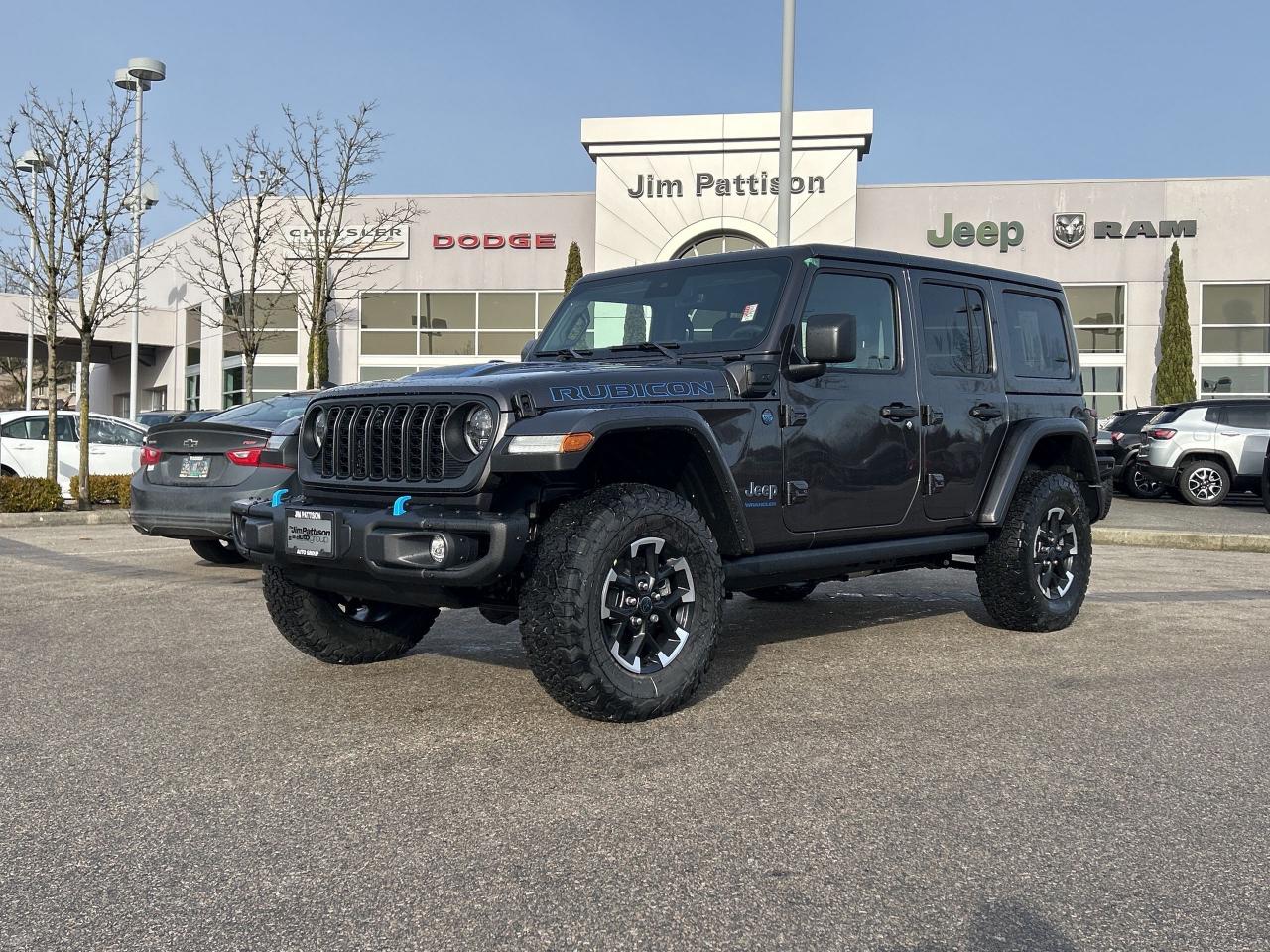 New 2025 Jeep Wrangler 4xe 4-Door Rubicon X for sale in Surrey, BC