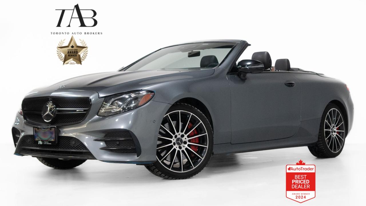 Used 2019 Mercedes-Benz E-Class E 53 | AMG | CONVERTIBLE | HUD | BURMESTER for sale in Vaughan, ON