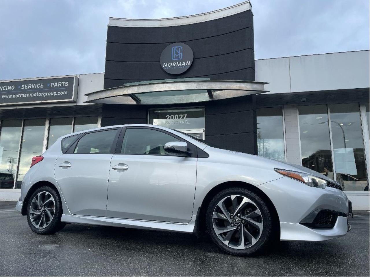 Used 2017 Toyota Corolla iM COROLLA HB 6SPD MANUAL HEATED SEATS B/U CAMERA for sale in Langley, BC