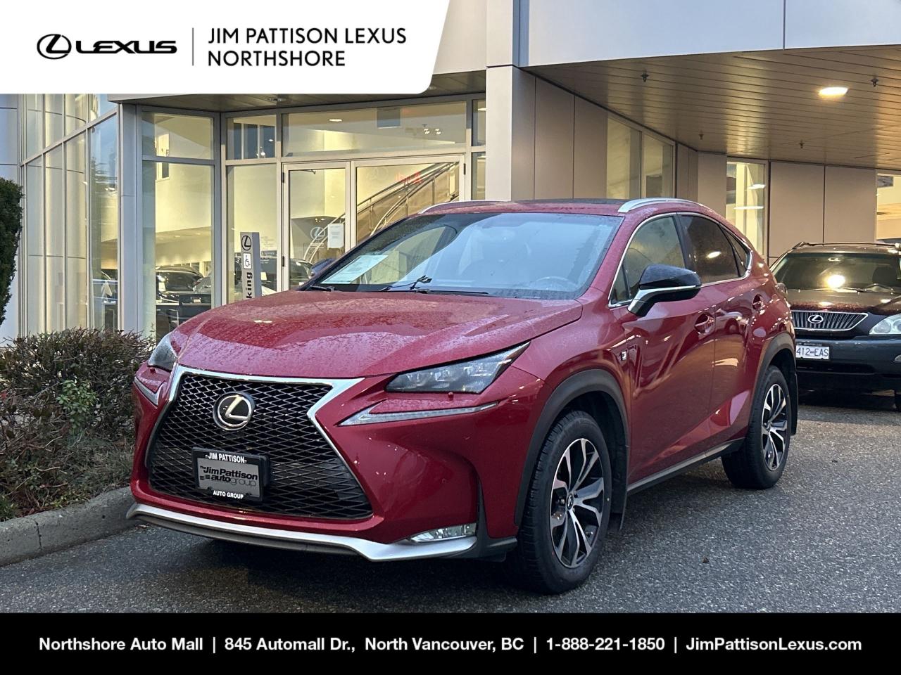 Used 2017 Lexus NX 200t 6A / F Sport Series 2 / Local Car / One Owner / for sale in North Vancouver, BC