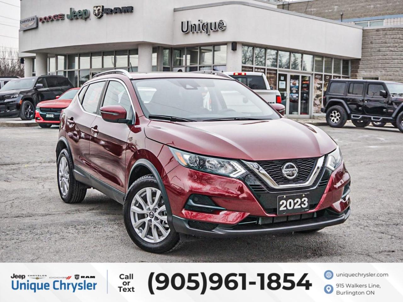 Used 2023 Nissan Qashqai SV AWD| SUNROOF| BACK UP CAMERA| PUSH START| for sale in Burlington, ON