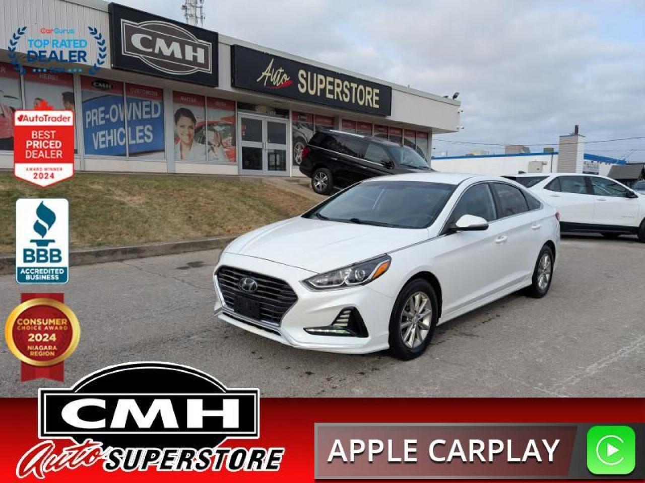 Used 2019 Hyundai Sonata Essential  CAM BLIND-SPOT HTD-SEATS for sale in St. Catharines, ON