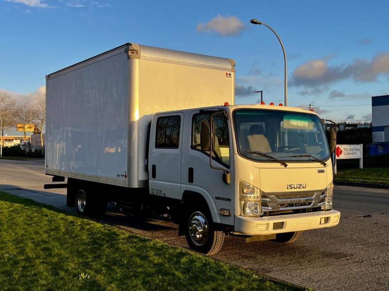 Used 2017 Isuzu NPR XD Crew Cab Diesel Cube Van for sale in Burnaby, BC