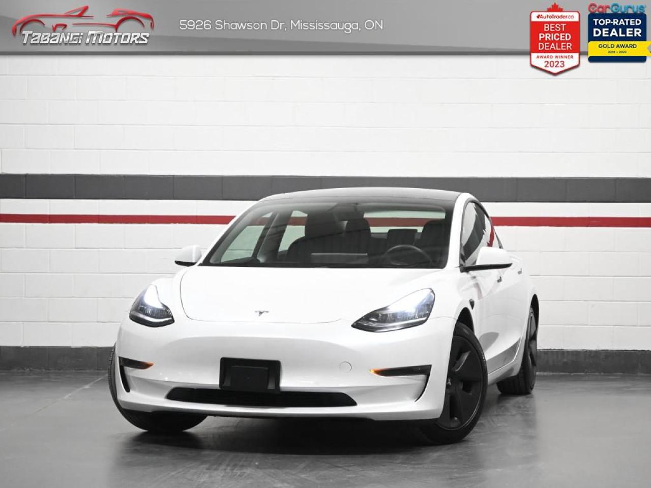 Used 2021 Tesla Model 3 Standard Range Plus  No Accident Autopilot Navigation Glass Roof for sale in Mississauga, ON