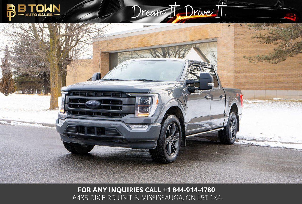 2021 FORD F-150 LARIAT SUPERCREW

COMES WITH 360 CAMERA, B&O SOUND SYSTEM, APPLE CARPLAY, ANDROID AUTO, PANORAMIC SUNROOF, CRUISE CONTROL, REMOTE STARTER, VENTILATED FRONT SEATS, HEATED FRONT AND BACK SEATS, MEMORY SEATS AND MANY MORE FEATURES.

<meta charset=utf-8 />
HST and licensing will be extra

* $999 Financing fee conditions may apply*



Financing Available at as low as 6.98% O.A.C



We approve everyone-good bad credit, newcomers, students.



Previously declined by bank ? No problem !!



Let the experienced professionals handle your credit application.

<meta charset=utf-8 />
Apply for pre-approval today !!



At B TOWN AUTO SALES we are not only Concerned about selling great used Vehicles at the most competitive prices at our new location 6435 DIXIE RD unit 5, MISSISSAUGA, ON L5T 1X4. We also believe in the importance of establishing a lifelong relationship with our clients which starts from the moment you walk-in to the dealership. We,re here for you every step of the way and aims to provide the most prominent, friendly and timely service with each experience you have with us. You can think of us as being like ‘YOUR FAMILY IN THE BUSINESS’ where you can always count on us to provide you with the best automotive care.