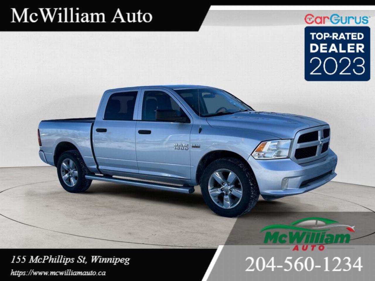 Used 2018 RAM 1500 ST|ONE OWNER|CLEAN TITLE|NO HEMI TICK| for sale in Winnipeg, MB