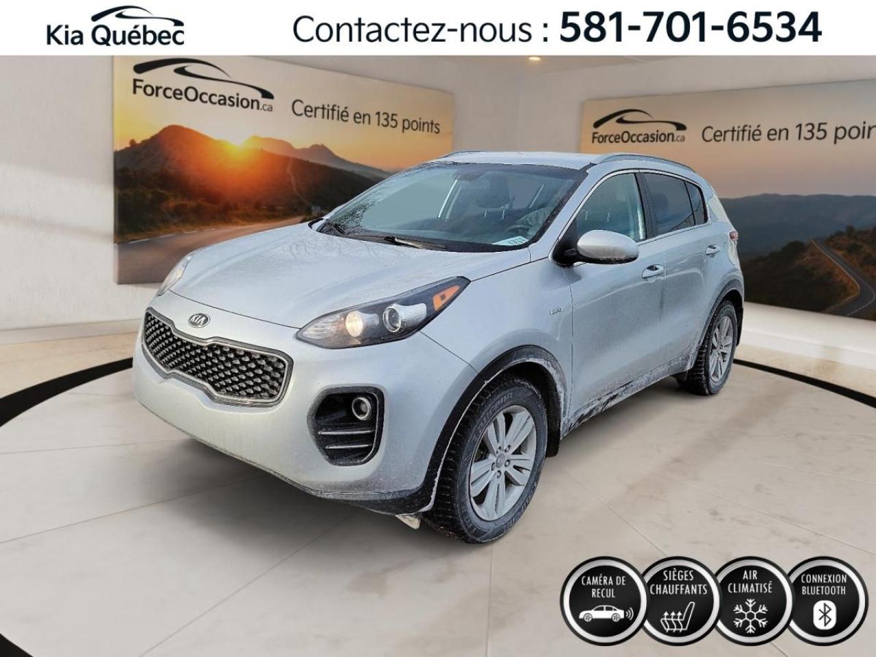 Used 2017 Kia Sportage LX *AWD *CARPLAY *A/C *BLUETOOTH *CAMÉRA DE RECUL for sale in Québec, QC