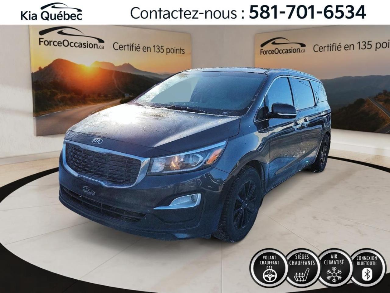 Used 2020 Kia Sedona SX *8 PASS *APPLE CAR PLAY/ANDROID AUTO *TOIT for sale in Québec, QC