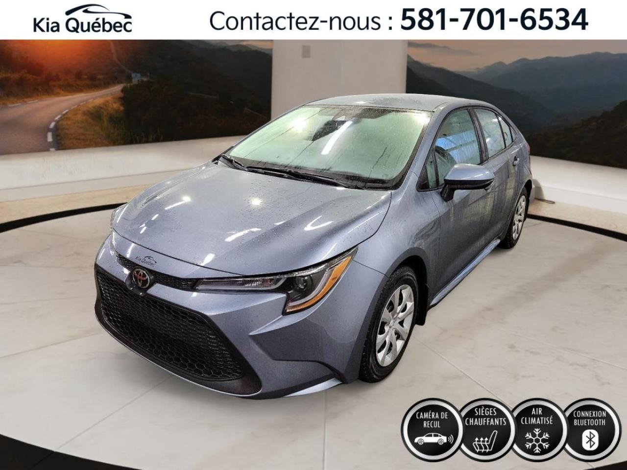 Used 2020 Toyota Corolla LE *APPLE CAR PLAY/ANDROID AUTO *CAMÉRA *CRUISE for sale in Québec, QC