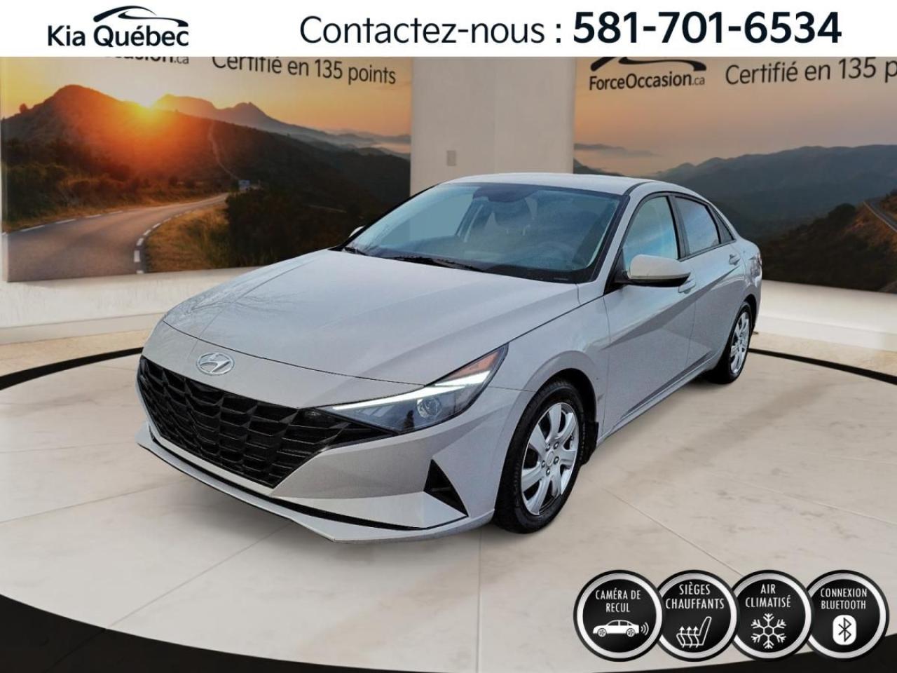 Used 2021 Hyundai Elantra Essential *CARPLAY *CAMÉRA DE RECUL *CRUISE for sale in Québec, QC