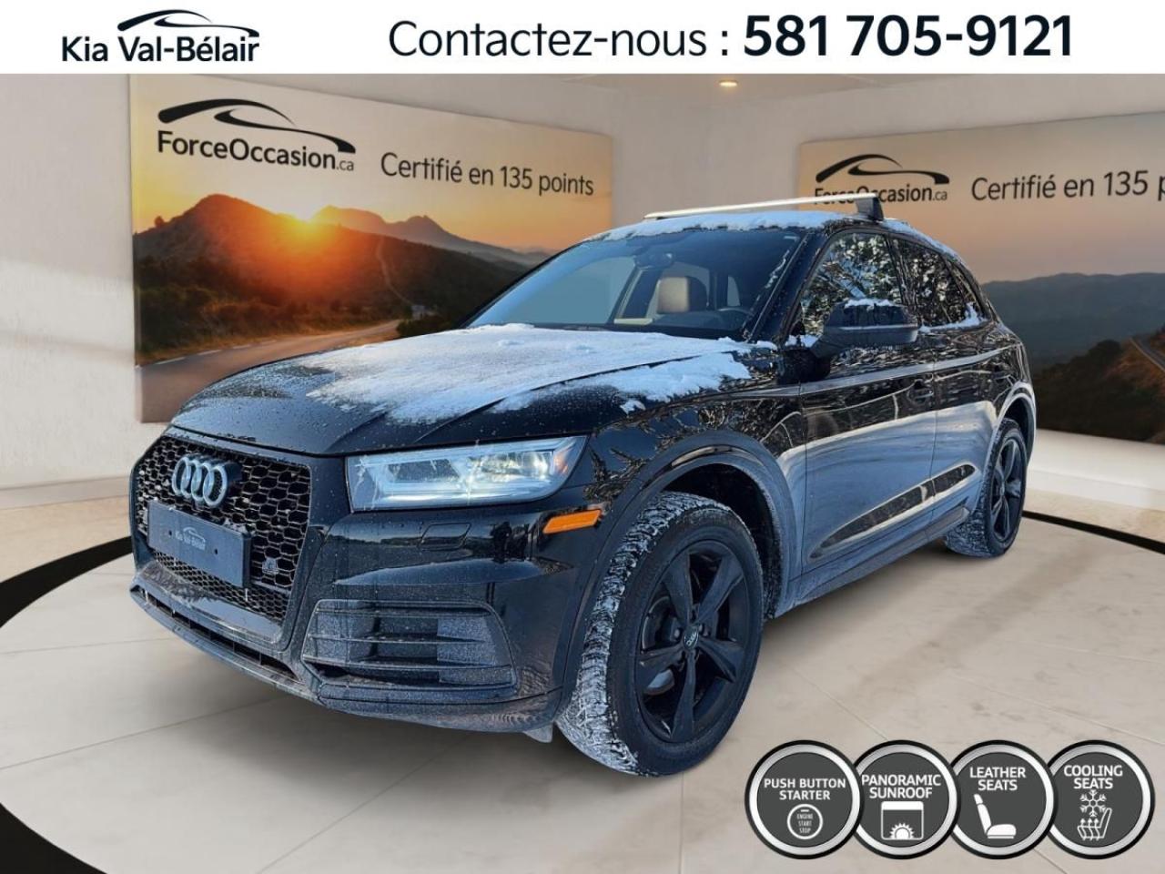 Used 2018 Audi Q5 Progressiv *TOIT OUVRANT *SIÈGES CHAUFFANTS *GPS for sale in Québec, QC