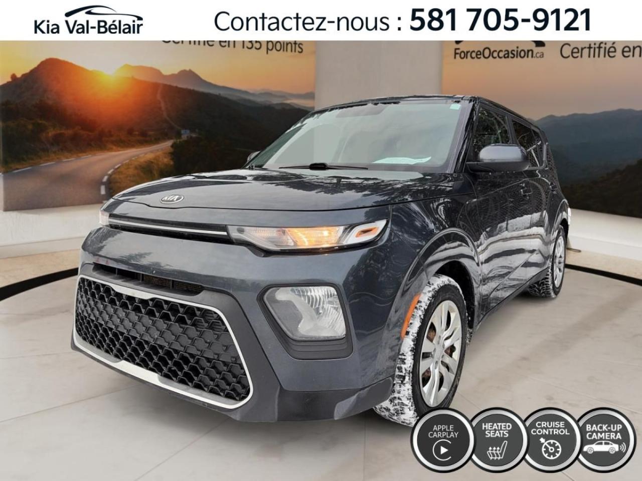 Used 2020 Kia Soul LX  *SIEGES CHAUFFANTS *CAMERA DE RECUL *BLUETOOTH for sale in Québec, QC