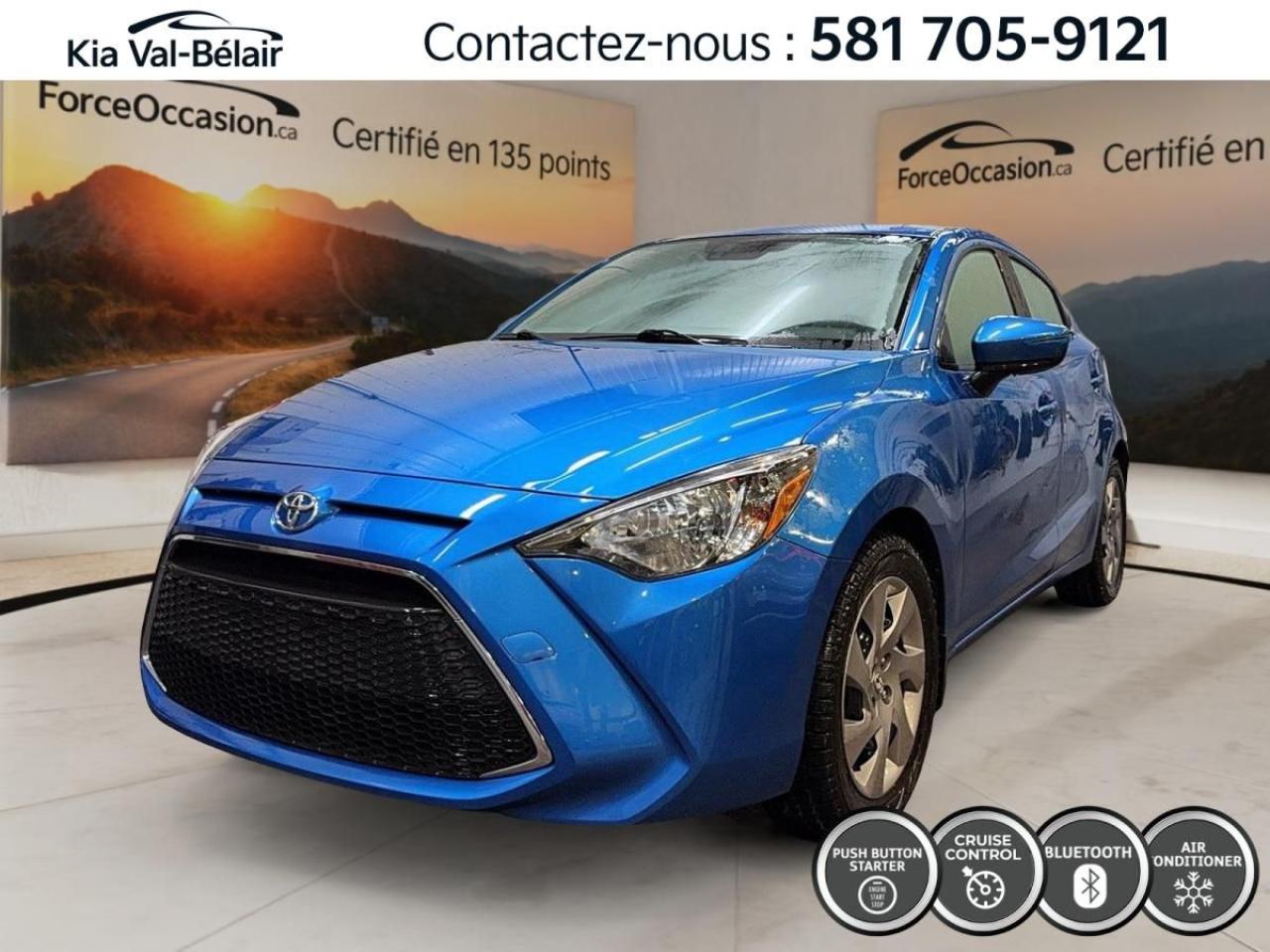 Used 2020 Toyota Yaris Hatchback YARIS *CAMERA DE RECUL *BLUETOOTH *BOUTON-POUSSOIR for sale in Québec, QC