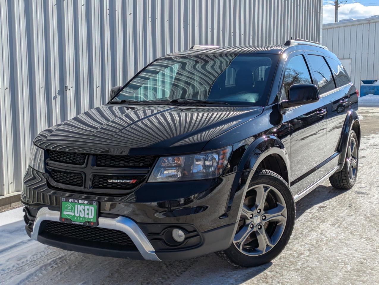 Used 2016 Dodge Journey Crossroad $132 BI-WEEKLY - NO REPORTED ACCIDENTS, SMOKE-FREE, LOCAL TRADE for sale in Cranbrook, BC