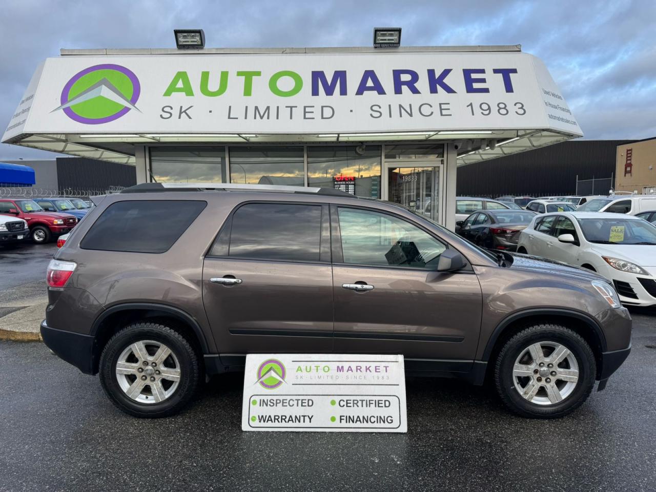 Used 2011 GMC Acadia SL AWD NO ACCIDIDENTS! INSPECTED W/BCAA MBRSHP & WRNTY! for sale in Langley, BC