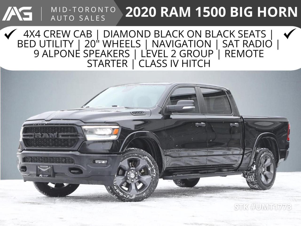 Used 2020 RAM 1500 BUILT TO SERVE EDITION | 5.7 Hemi | Level 2 Group | Uconnect Navigation for sale in North York, ON