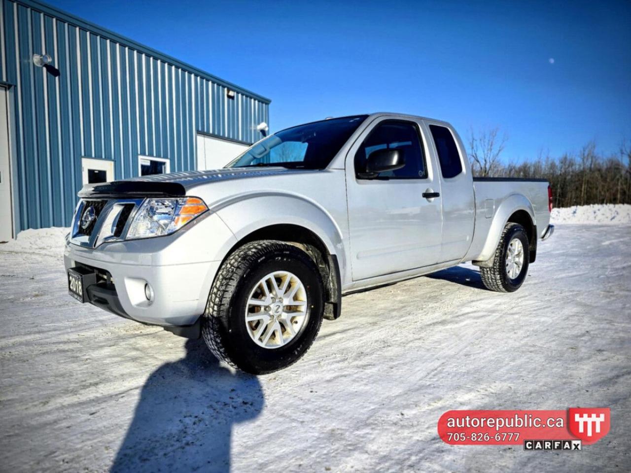 Used 2018 Nissan Frontier SV 4x4 Certified Low Kms One Owner No Accidents for sale in Orillia, ON