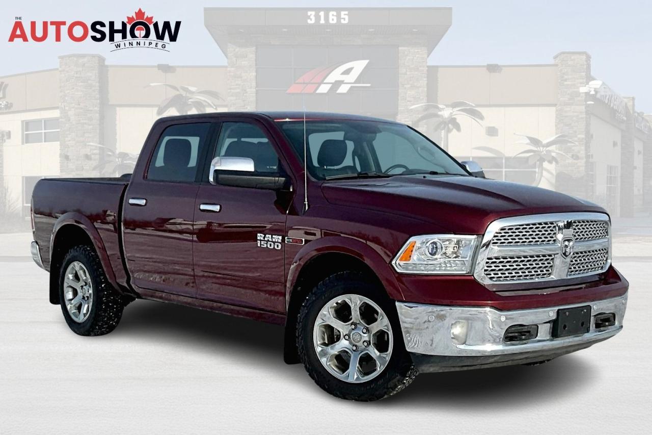 Used 2018 RAM 1500 LARAMIE DIESEL - HTD SEAT & WHEEL, RMT STRT!! for sale in Winnipeg, MB