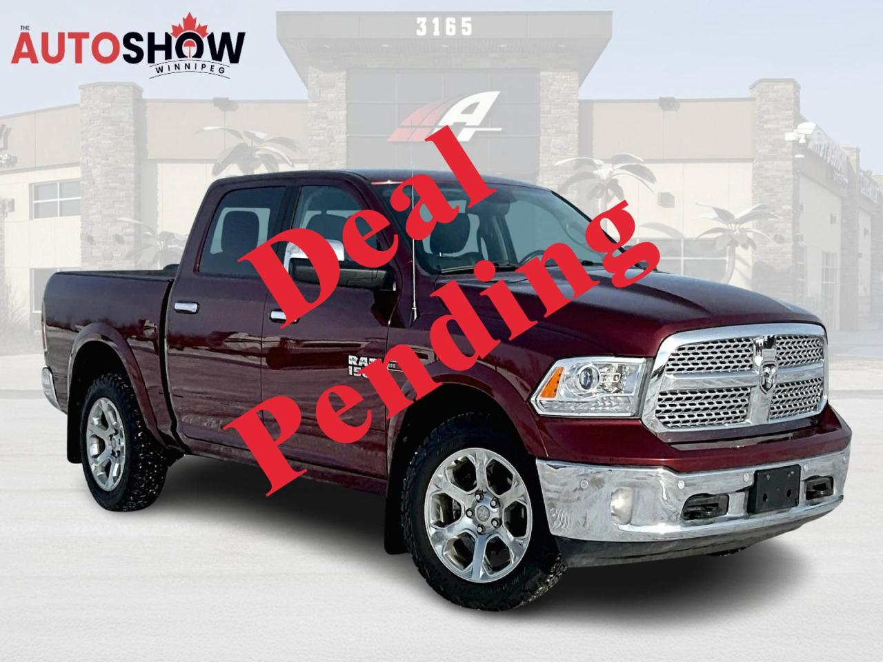 Used 2018 RAM 1500 LARAMIE DIESEL - RMT STRT, HTD & VNTD LTHR, HTD WHEEL, PWR SEATS! for sale in Winnipeg, MB