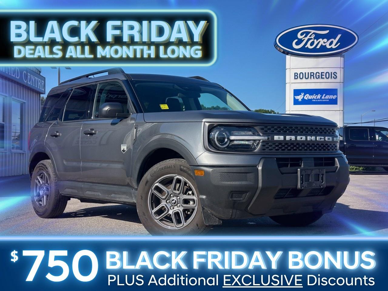 New 2025 Ford Bronco Sport Big Bend 4x4 for sale in Midland, ON