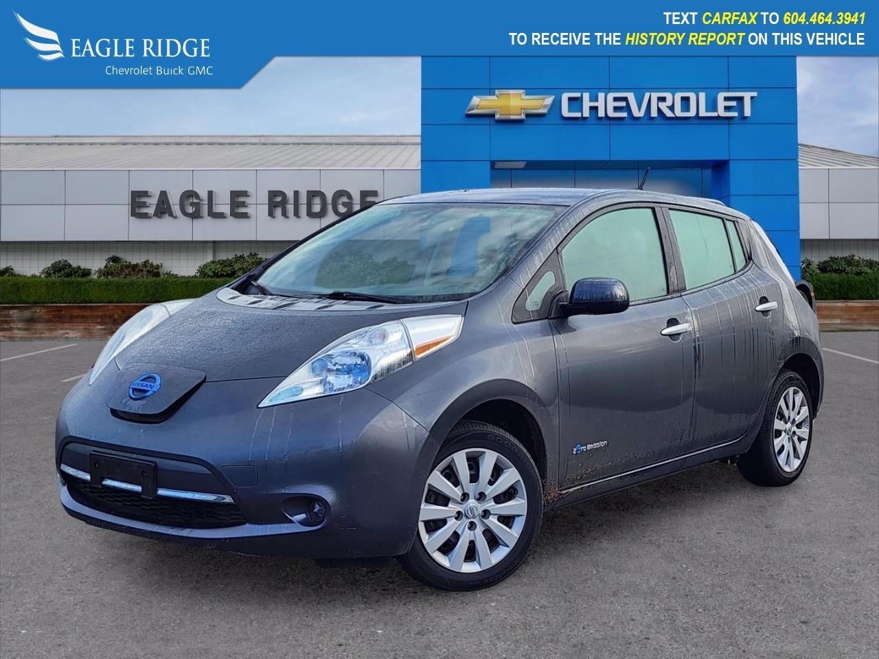 Used 2013 Nissan Leaf Heated steering wheel, Power steering, Power windows, Rear anti-roll bar, Remote keyless entry, Steering wheel mounted audio controls for sale in Coquitlam, BC