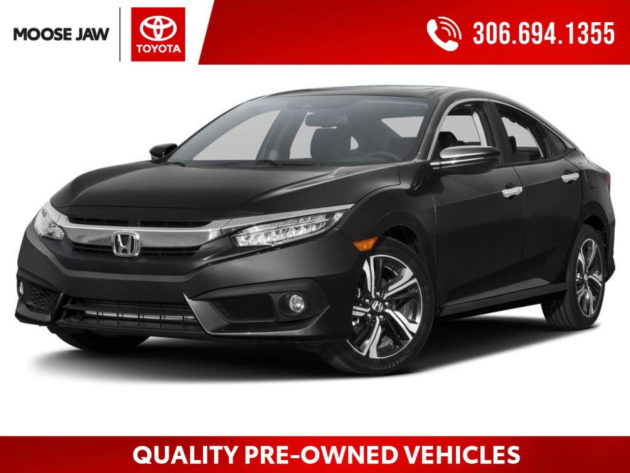 Used 2016 Honda Civic Touring for sale in Moose Jaw, SK