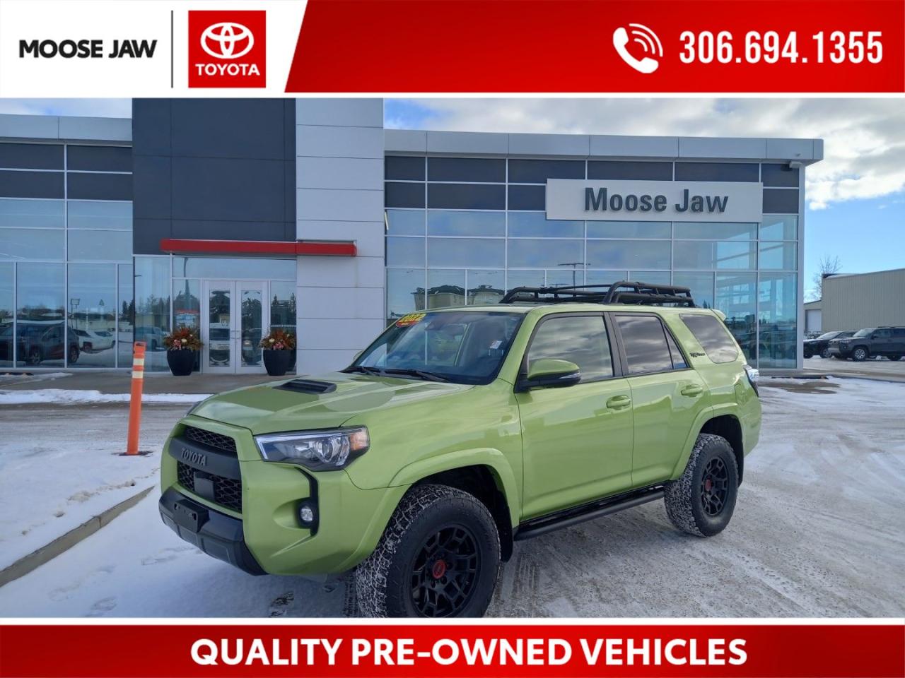 Used 2022 Toyota 4Runner LOCAL ONE OWNER,RARE TRD PRO IN LIME RUSH,8