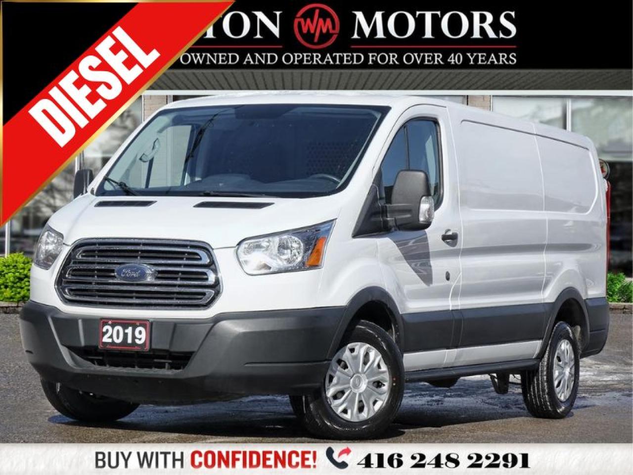 Used 2019 Ford Transit 250 DIESEL*3.2L*SHELVING*POWER GROUP*LOW ROOF for sale in Toronto, ON