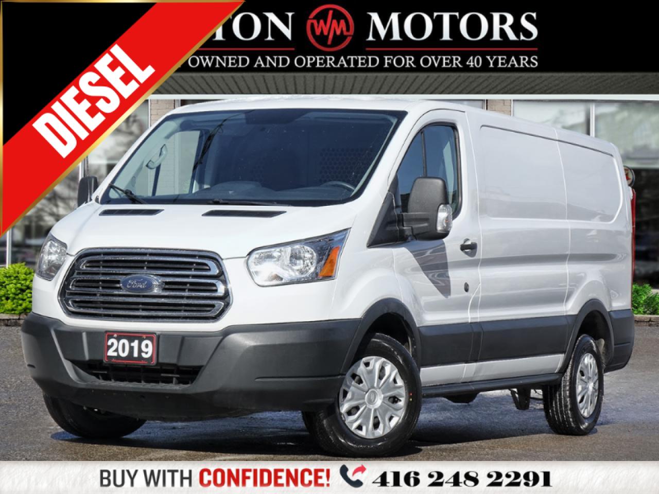 Used 2019 Ford Transit 250 DIESEL*3.2L*SHELVING*POWER GROUP*LOW ROOF for sale in Toronto, ON