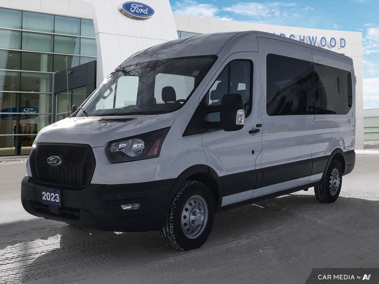 Used 2023 Ford Transit Passenger Wagon XL AWD | 12 Passenger | Trailer Tow Pack for sale in Winnipeg, MB