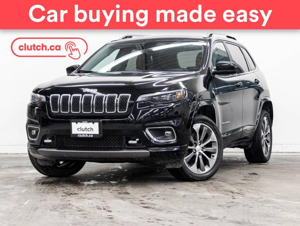 Used 2019 Jeep Cherokee Overland 4x4 w/ Apple CarPlay & Android Auto, Panoramic Moonroof, Nav for sale in Toronto, ON