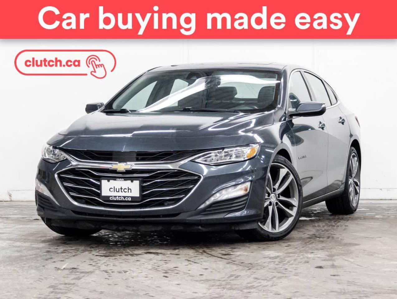 Used 2020 Chevrolet Malibu Premier w/ Apple CarPlay & Android Auto, Power moonroof, Rearview Cam for sale in Toronto, ON