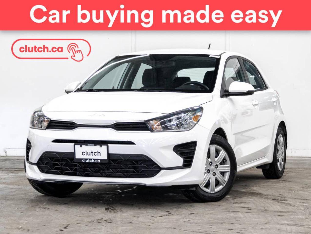 Used 2022 Kia Rio LX+ w/ Apple CarPlay & Android Auto, Rearview Cam, A/C for sale in Toronto, ON